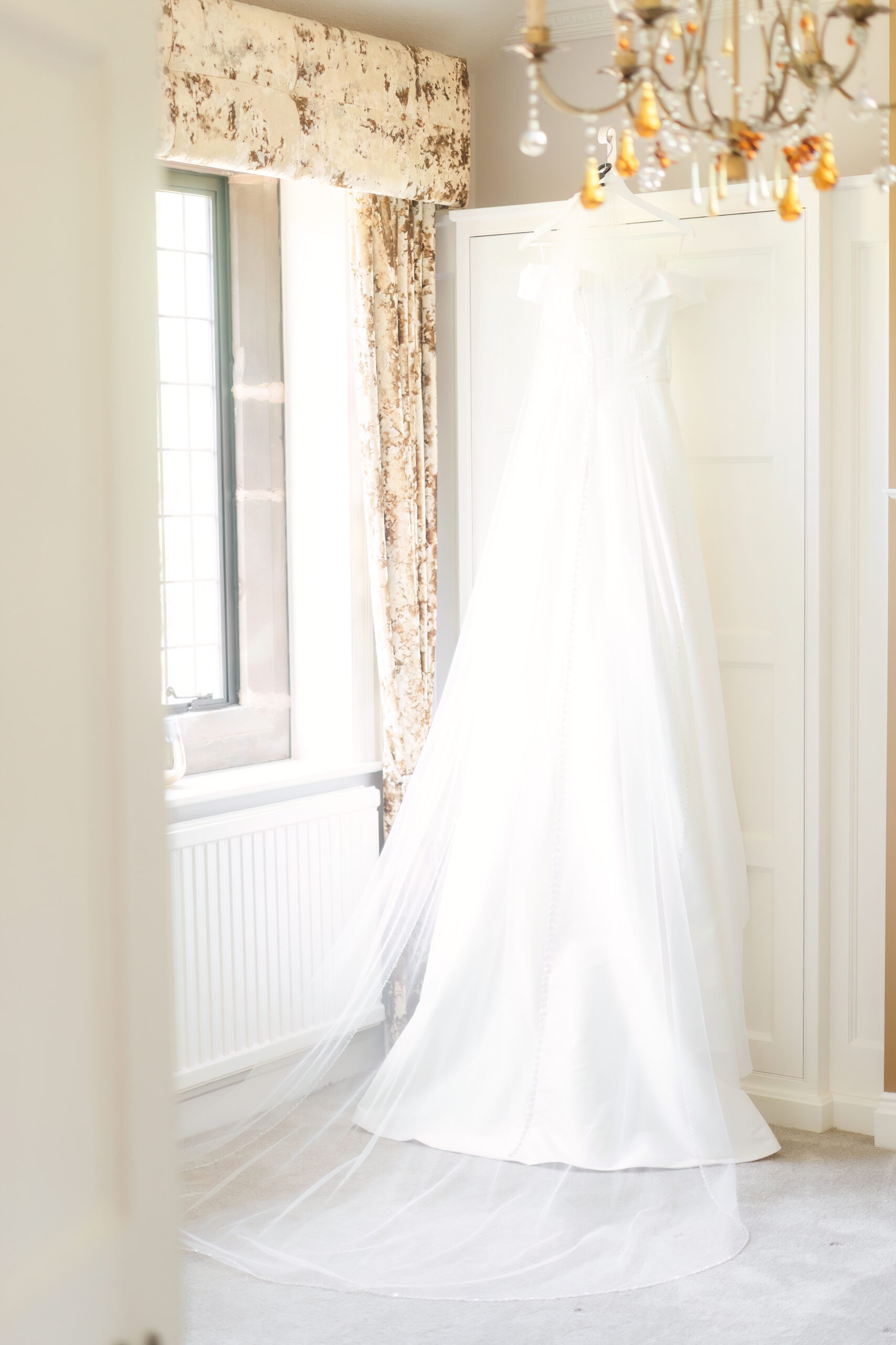 Colshaw Hall wedding dress light & airy