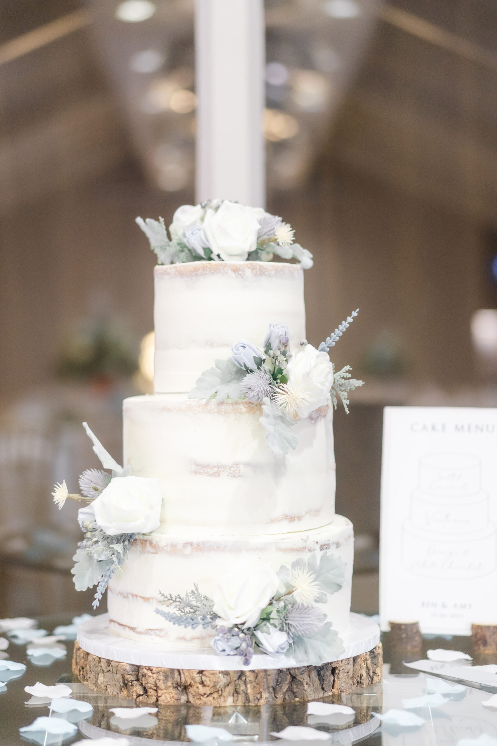 Colshaw Hall wedding cake
