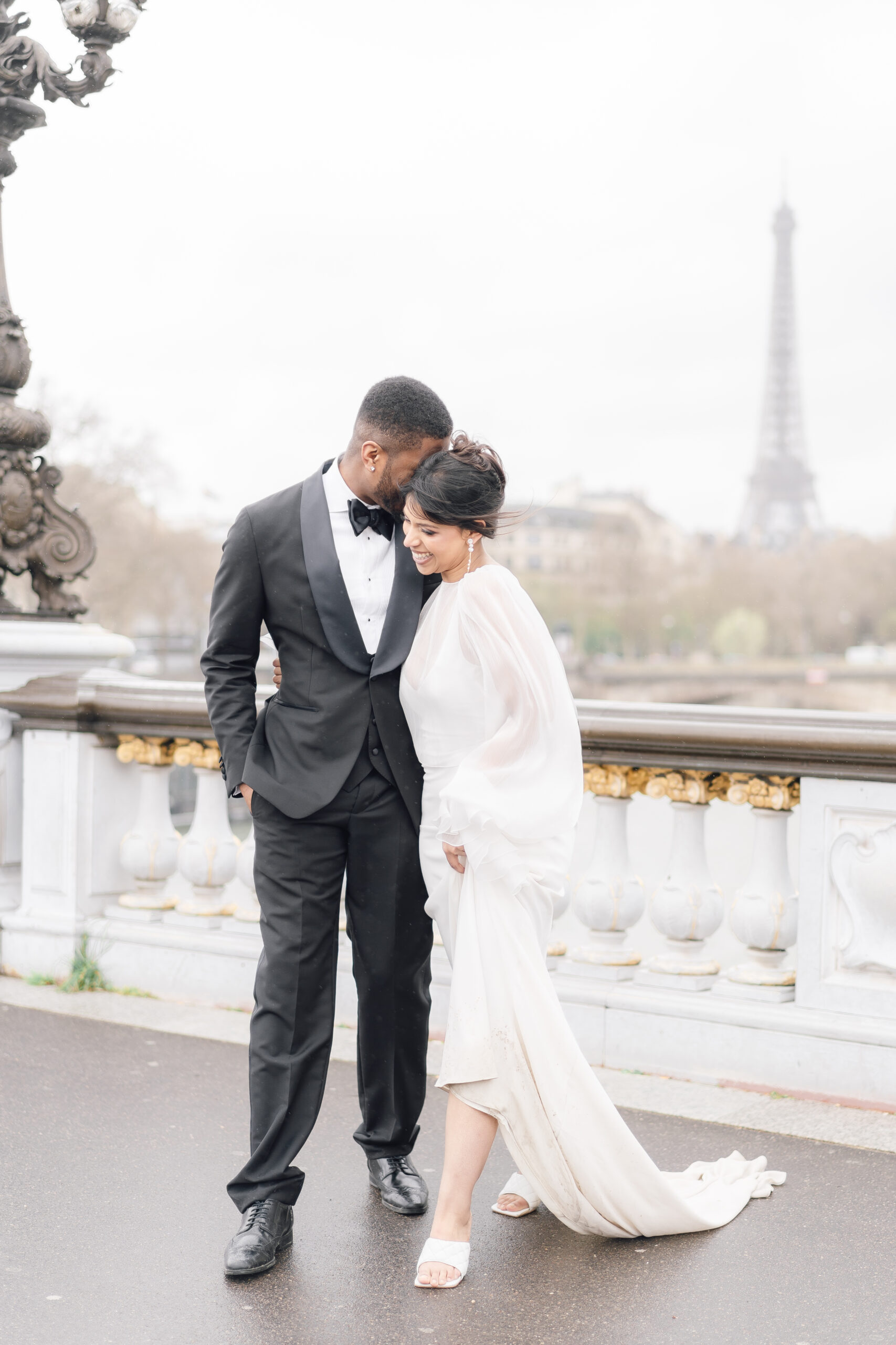 happy wedding in Paris