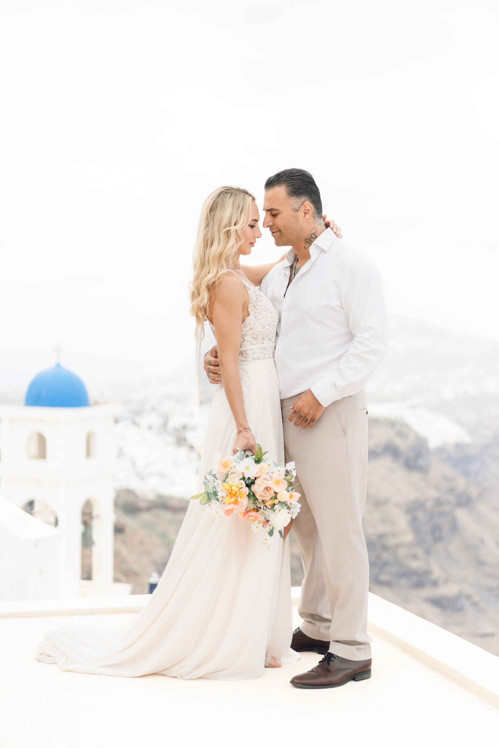 Santorini wedding 