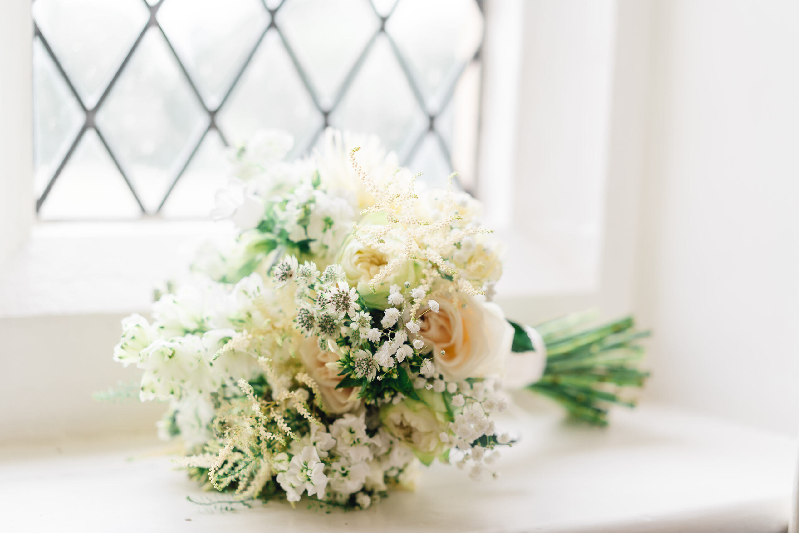 Irnham hall wedding flowers