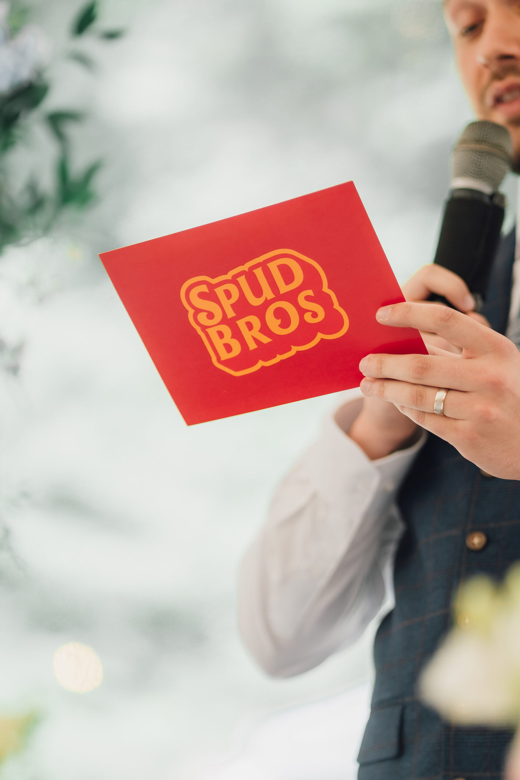Spud bro wedding speech